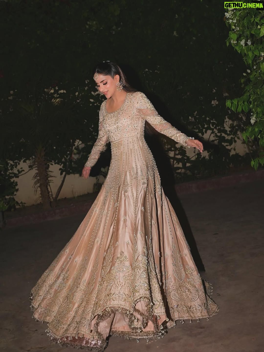 Saboor Aly - 354.6K Likes - Dressed for the season, glowing together @saadbinshahzad_official & @bemenofficial_ 🕊️

📸 @omgmoods 
💄 @faizas.salon 
💎 @zevargram 
🫶🏻 @iamwaleednadeem
