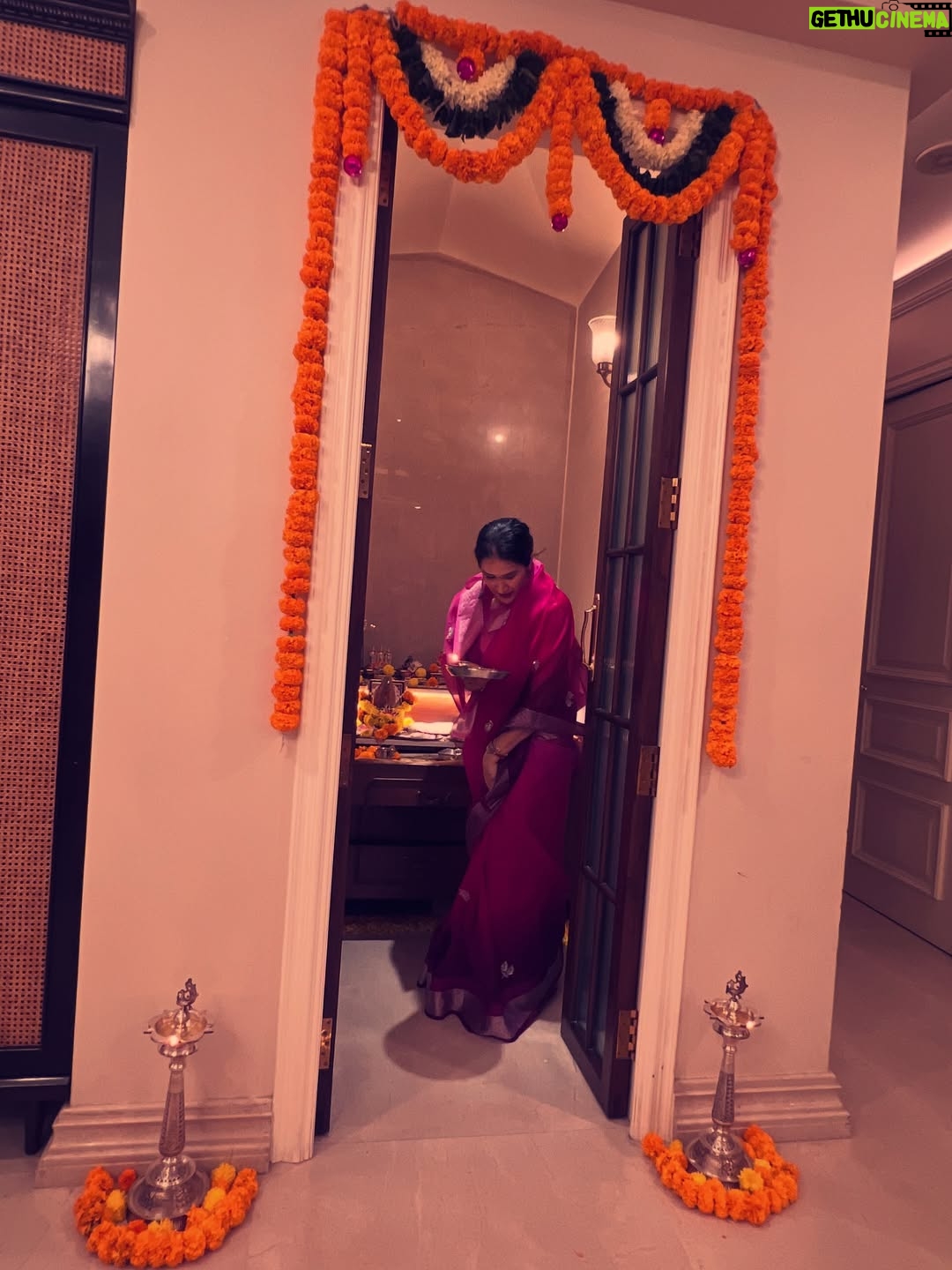Sagarika Ghatge - 337K Likes - A very special Diwali for us - Fatehsinh’s first. May the blessings of Goddess Laxmi bring light, love, and abundance to all. So much to be thankful for. Wishing everyone a very happy and prosperous Diwali. 🪔🙏