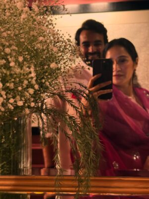 Sagarika Ghatge Instagram - A very special Diwali for us - Fatehsinh’s first. May the blessings of Goddess Laxmi bring light, love, and abundance to all. So much to be thankful for. Wishing everyone a very happy and prosperous Diwali. 🪔🙏