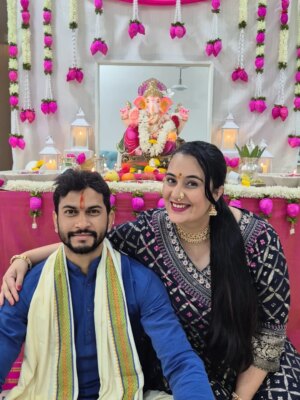 Sai Lokur Instagram - Ganpati Bappa Moryaaa 😁😇🙏