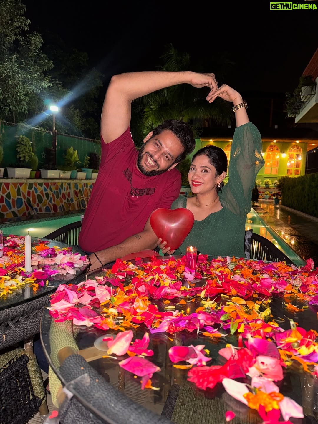 Saima - 20.2K Likes - Two hearts❤️💚, two faiths🛕🕌, one love story👩‍❤️‍👨

To @chitralekhaboutiqueresort — thank you for wrapping our night in magic, romance, and memories we’ll hold close forever