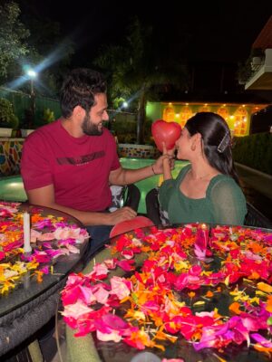 Saima Instagram - Two hearts❤️💚, two faiths🛕🕌, one love story👩❤️👨
To @chitralekhaboutiqueresort — thank you for wrapping our night in magic, romance, and memories we’ll hold close forever
