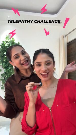 Saima Instagram - telepathy Challenge @nidhi.167