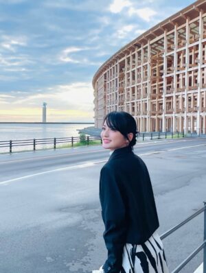 Saki Kiyoi Instagram - .
EXPO2025ありがとうございました✨❤️💙

#expo#万博#大阪