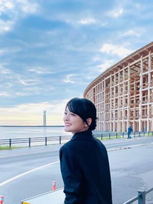 Saki Kiyoi Instagram - .
EXPO2025ありがとうございました✨❤️💙

#expo#万博#大阪