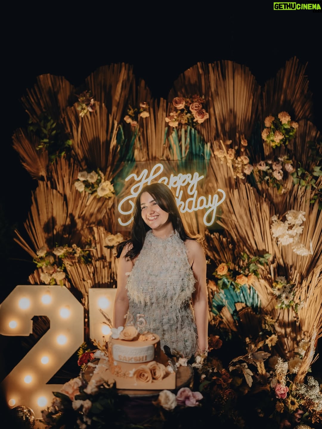 Sakshi Agrawal - 2.3K Likes - On my birthday behaviour 🍾✨

.

.

.

.
#birthday #birthdaypost #bling #dresses #decor #birthdayoutfit