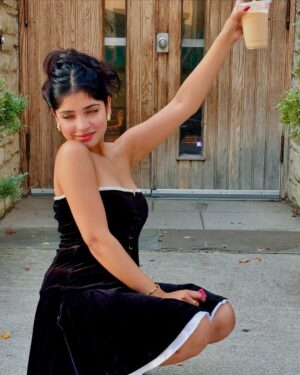 Sakshi Choudhary Instagram - Just being me 🖤
.
.
@cherley.official
@dior
@aldo_shoes
👄 @laneigeca
Use code Sakshi15 for 15% off anytime at @cherley.official #Cherley #cherleyreview #cherleygirl #summerdress #partydress #summerfashion #outfitinspo
Toronto influencer, black dress, Cherley, fall inspo , laneigca