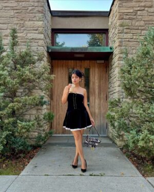 Sakshi Choudhary Instagram - Just being me 🖤
.
.
@cherley.official
@dior
@aldo_shoes
👄 @laneigeca
Use code Sakshi15 for 15% off anytime at @cherley.official #Cherley #cherleyreview #cherleygirl #summerdress #partydress #summerfashion #outfitinspo
Toronto influencer, black dress, Cherley, fall inspo , laneigca