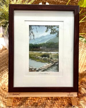 Sakshi Khullar Instagram - My plein air experience has a new home ⦠this painting is full of happy moments , joyous and positive vibes . I hope it transmits the same š§æ
#sakshikhullarart #pleinairpainting