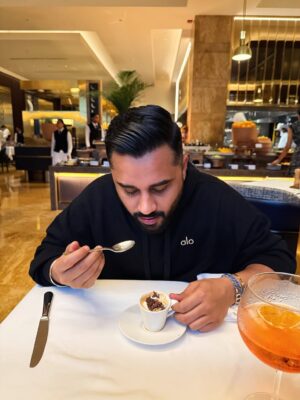 Sakshi sharma Instagram - Sunday brunch made perfect with our favourite Italian food at @celinimumbai , one of the best for Italian meals . 
Had a wonderful time , food , Aperol , tiramisu , espresso..uff . 
#styledwithgumani #livinginwithGGandP #GGeatsout #sundaybrunch 
#hosted