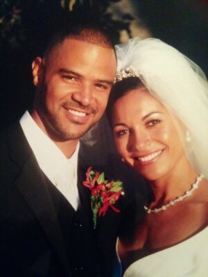Salli Richardson-Whitfield Instagram - This love!!!!! Happy anniversary to the woman I call Mrs Whitfield.  23 years ago we became a dynamic duo in love and life.  And today we are still rockin. 

We’ve been together for 28 years but 23 years and husband and wife and I couldn’t be prouder of what we have built together. 

Baby, you will never have to feel like you aren’t covered in this life.  I will always be your body guard and your rock.  I love you now and forever. 

Signed, 

Your boyfriend and husband.