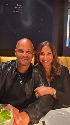 Salli Richardson-Whitfield Instagram - I had no idea when I walked down the steps for rehearsal for @alldondre tv show #betweenbrothers that I was actually walking into my future. Happy 23rd anniversary, my love. I know we have many more adventures ahead of us.