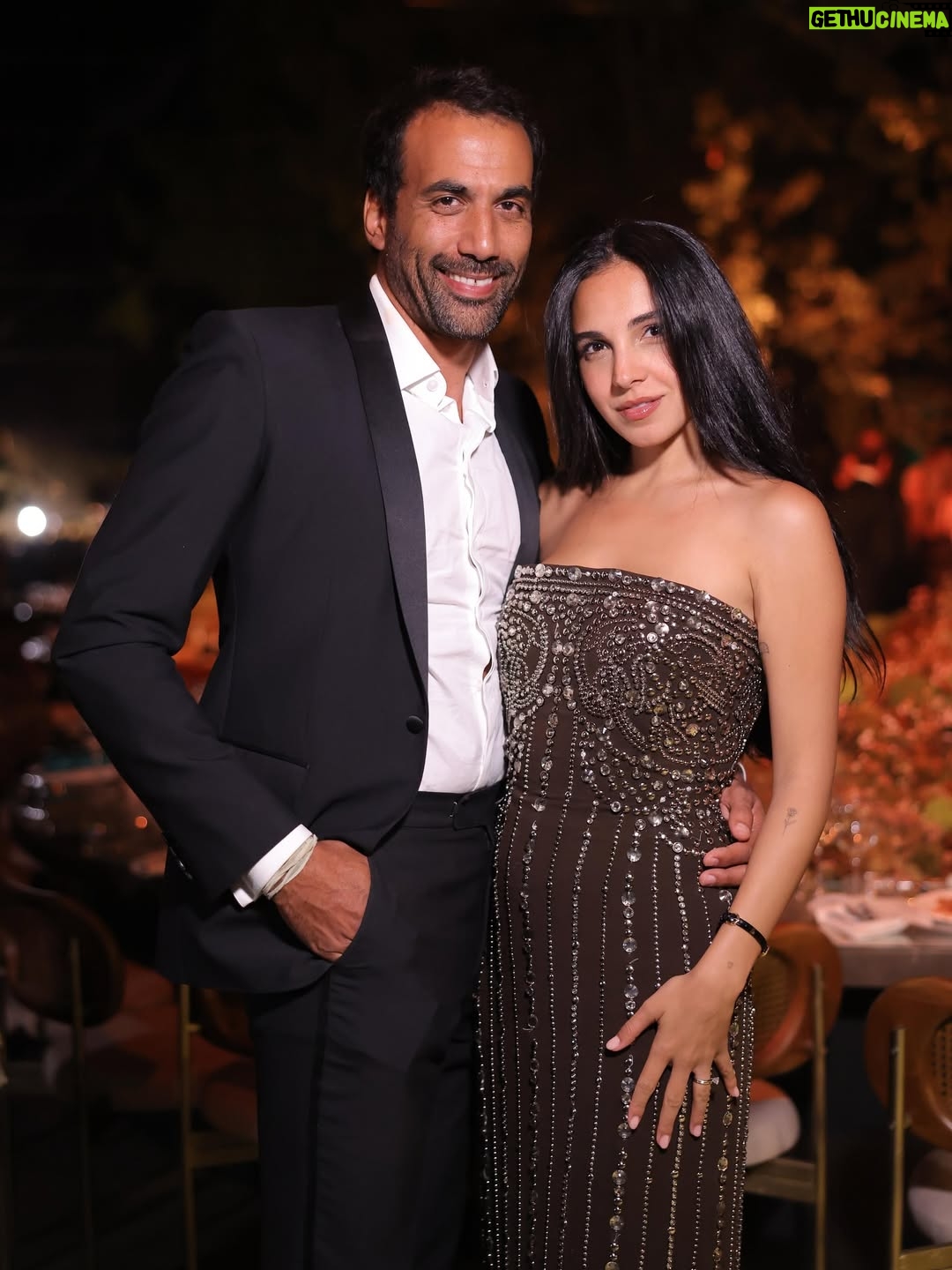 Salma Abu Deif - 118.4K Likes - Congratulations to my dears @celiosaab and @zein_qutami ✨🫀🥺 May your life be filled with love and happiness 🫂

Ahla Leila Ahla nas ✨

and congratulations to all Saabs family ✨

Dressed in the one and only @eliesaabworld ✨

Thank you @patricksawaya for this beautiful shot ✨