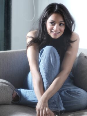 Samiksha Jaiswal Instagram - In case no one told you today —
You don’t have to shrink to be loved.
You don’t have to be quieter, smaller or easier to digest.
The right people will hold space for the whole of you — your loud laugh, your complicated thoughts, your passion, your softness. 
You are not “too much.”
You are just enough. 💙
.
.
.
.
.
.
.
.
.
.
.
📸 @virajjoshiii