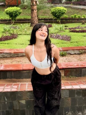 Samiksha Kapoor Instagram - Lost in drops 🤍🌧️
.
.
.
.
.
#instagram#instapic#instamood#instagood#rain#pic#picoftheday#outfit#monsoon#monsoonvibes#aesthetic#saiyaara#explore#explorepage#fyp