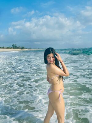 Samiksha Kapoor Instagram - Sandy toes, sun-kissed nose, and a heart full of giggles 💕✨
.
.
.
.
.
#instagram#instapic#picture#picoftheday#outfit#beach#beachbody#fashion#bikini#goodvibes#sunkissed#ocean#explore#explorepage#fyp