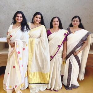 Samyuktha Varma Instagram - Happy onam🌸
onam 2024.we missed rajuchetan family, Arun family.