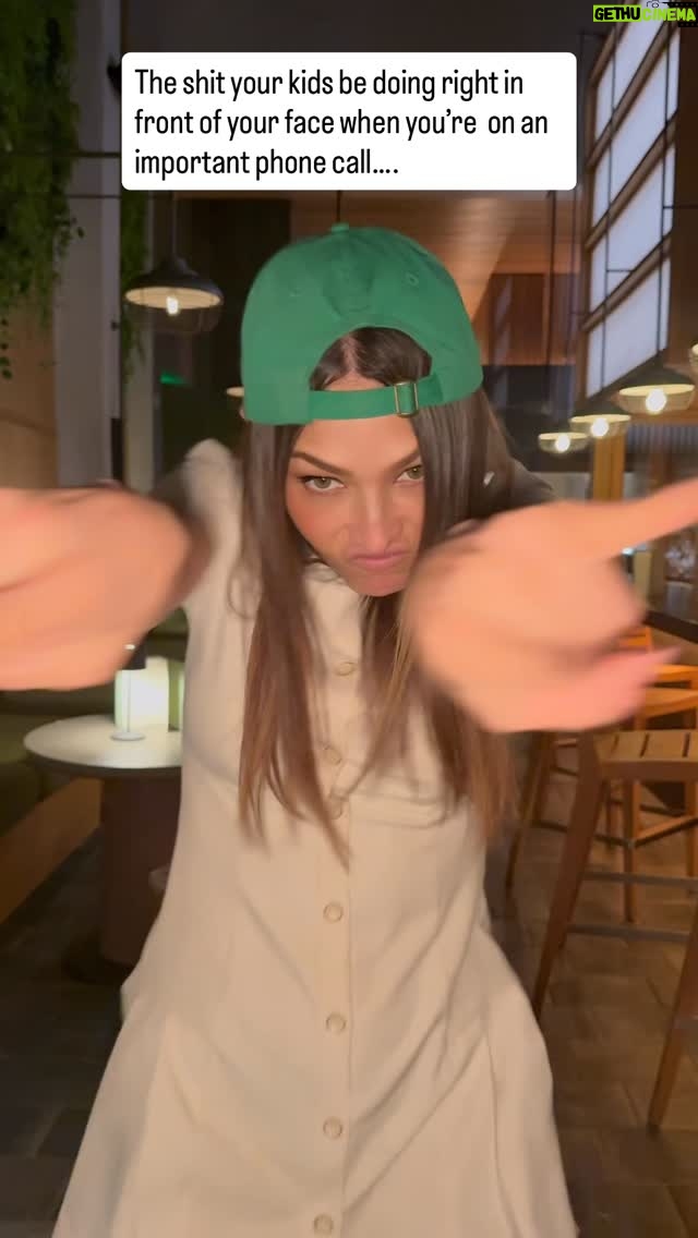 Sandra Vergara - 3 Likes - The shit kids do right in your face when you’re on an important phone call… 📞🗣️🥷