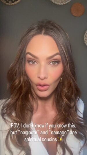 Sandra Vergara Instagram - POV: I don’t know if you know this,
but “working on yourself” occasionally requires a spiritual ✨fuck off✨ 🫶😂 #intheknow