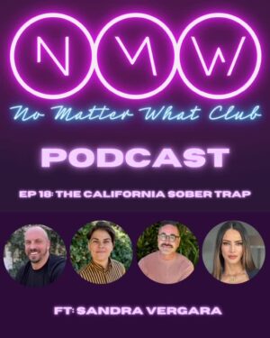 Sandra Vergara Instagram - NEW EPISODES STREAMING THURSDAYS ON ALL PLATFORMS.
In our season finale of the No Matter What Club podcast, Paulo, Anthony, and Mell chat with journalist Sandra Vergara about her journey with sobriety, the pitfalls of using psychedelics therapeutically, and we have a robust discussion on the phrase ‘California Sober’ and the potential harm the lifestyle has done to folks trying to get sober.
#mentalhealth #sober #hope #inspiration #nomatterwhatclubpod