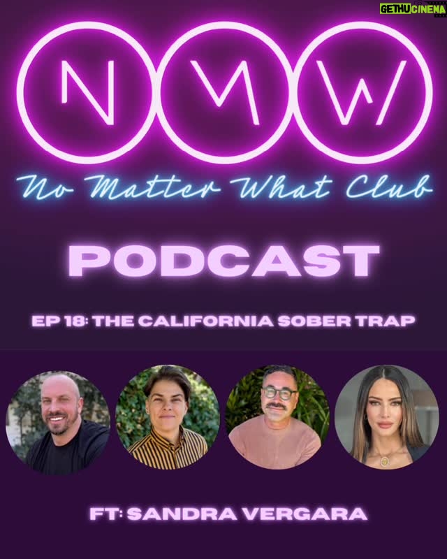 Sandra Vergara - 53 Likes - NEW EPISODES STREAMING THURSDAYS ON ALL PLATFORMS.

In our season finale of the No Matter What Club podcast, Paulo, Anthony, and Mell chat with journalist Sandra Vergara about her journey with sobriety, the pitfalls of using psychedelics therapeutically, and we have a robust discussion on the phrase ‘California Sober’ and the potential harm the lifestyle has done to folks trying to get sober. 

#mentalhealth #sober #hope #inspiration #nomatterwhatclubpod
