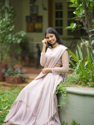 Sanjana Instagram - Just me, being cute 🎀✨
Outfit : @dresscape_ 💚
#outfitoftheday #instapost