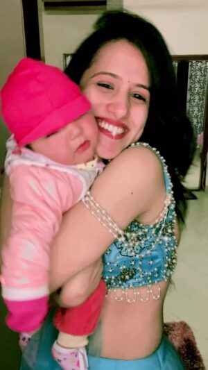 Sanjana Jagga Instagram - This feeling❤️
.
.
.
#maasi #maa #sanjanajagga #sanjanajagga30