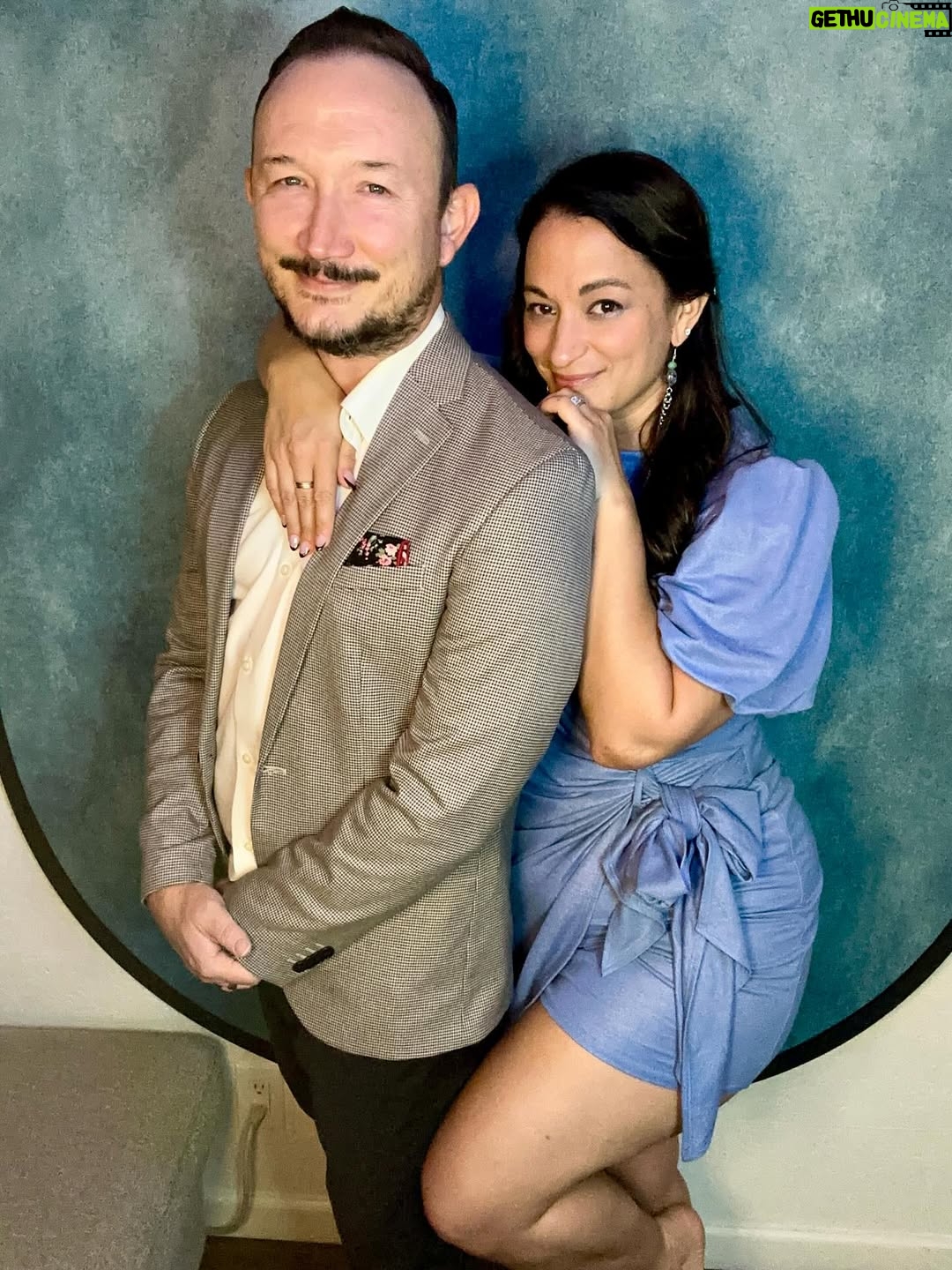 Sara Tomko - 4.8K Likes - When you’re already set up from the days self-tape, one must photo shoot.  This is #themomentbefore the #eveningbefore @mptf 19th annual Motion Picture & Television Fund’s Emmy Party 🎭🎥📺🎞️🥰🙏🏽 Thanks for having us!
•••
If I forget to tell you later, I had a really good time tonight @tj_pederson