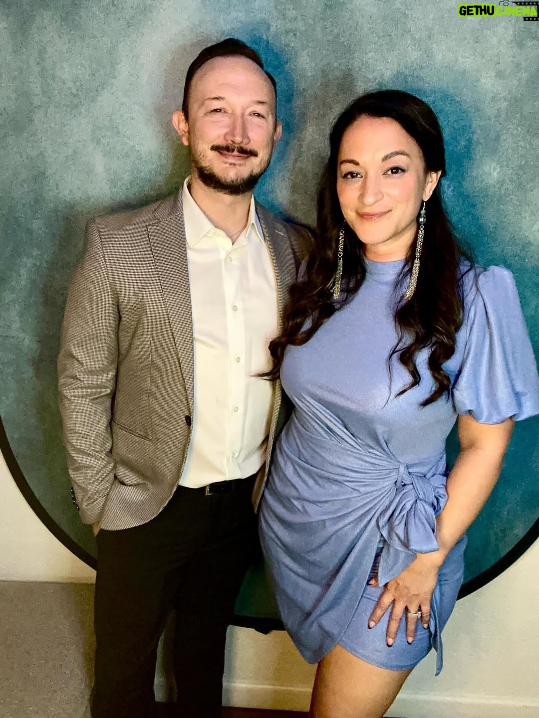 Sara Tomko - 4.8K Likes - When you’re already set up from the days self-tape, one must photo shoot.  This is #themomentbefore the #eveningbefore @mptf 19th annual Motion Picture & Television Fund’s Emmy Party 🎭🎥📺🎞️🥰🙏🏽 Thanks for having us!
•••
If I forget to tell you later, I had a really good time tonight @tj_pederson