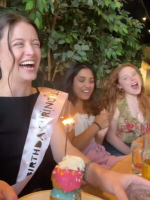 Sara Waisglass Instagram - you west coasters really know how to make a girl feel special!
Still reeling from all the birthday love. Grateful for all of you, thank you times a gazillion!!