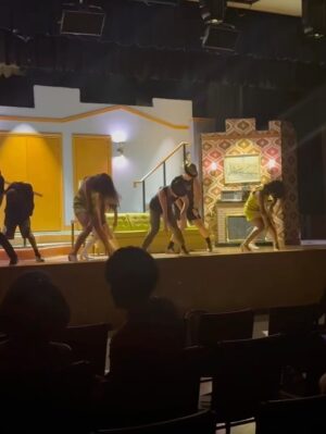 Sara Waisglass Instagram - IT’S MOUSSE!!!!!
The Wellsbury theatre budget popped off with this one. I love everyone who made this a reality. Amber, Claire, Shelley - you freakin masterminds. Stacey, who I screamed with when she put the blonde wig on me for the first time. Our original music team, Ben and Lili❤️my mousse teammates, Tameka, Agape and Humberly❤️and all our lovely writers!
Thank you Ginny and Georgia for always letting me live the dream!!!