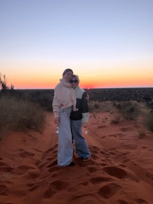 Sarah Felberbaum Instagram - Lost in the desert, found in each other..