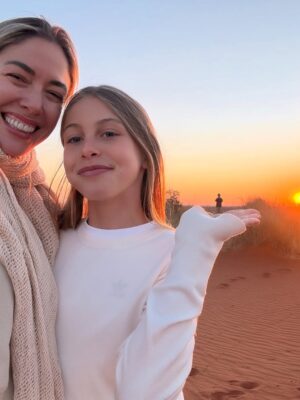 Sarah Felberbaum Instagram - Lost in the desert, found in each other..