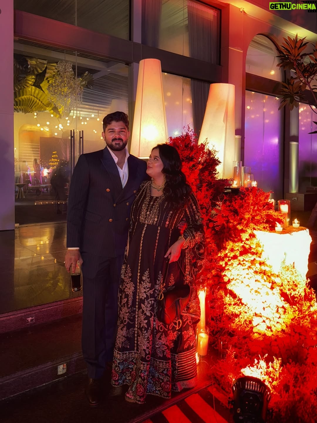 Sarah Hussain - 12.9K Likes - From ‘bro talks’ to ‘wedding vows’… can’t believe this guy is finally putting a ring on it, and marrying the most beautiful Dhriti. 💍 happiest for you both! Only happy vibes for the couple of the moment, @karansehgal__ @dhritimehra ✨ 
.
.
Make Up- @makeupbymomina_ 
Earrings- @popfashion27 
Outfit- saarania_boutique 
Hair- @hairbyzainab_ 

#Love