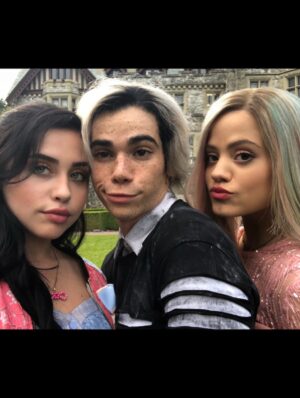 Sarah Jeffery Instagram - 10 whole years. I don’t have enough words, so here are some moments in time that I think speak for themselves. Happy 10 years to Descendants. Being Audrey changed my life in the most beautiful of ways. Thank you to every person who allowed me to be her 🩷👑💙 #descendants