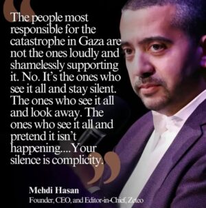 Sarah Wilson Instagram - This is fascism creep. This is how fascism descends. I’ve written a @substack “Can we talk about your silence”, which I thought would ruffle feathers, but it’s received almost the opposite reaction. Gosh, what strange and so very human times we are in. Link in stories… courage to you all 👊🇵🇸