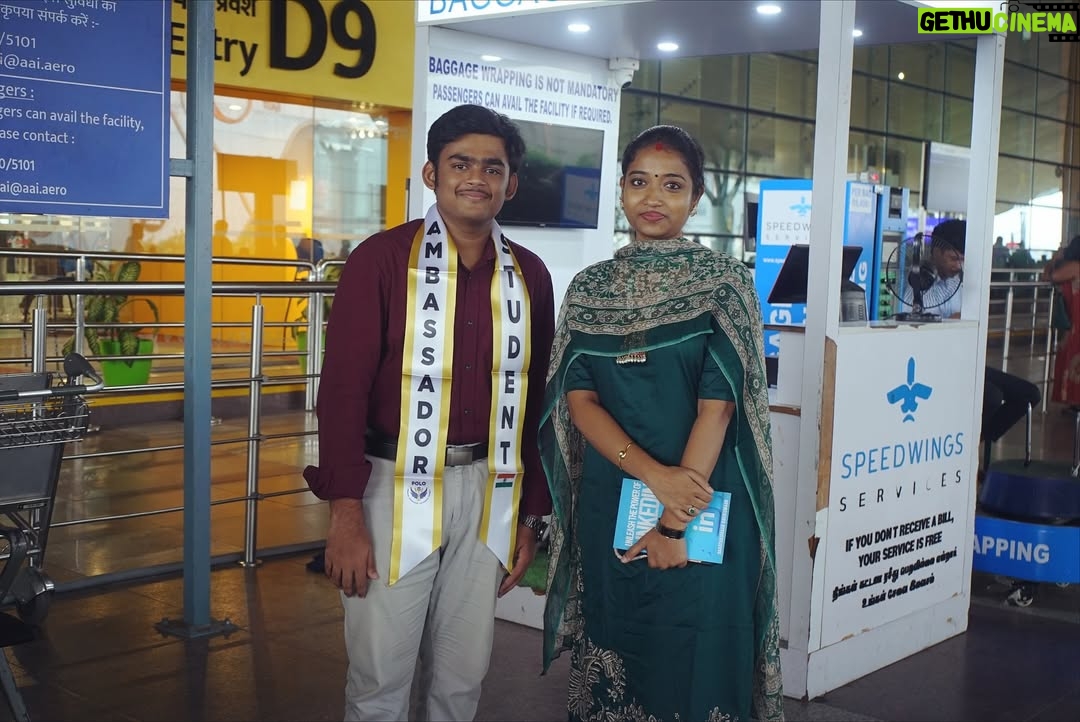 Saranya JaiKumar - 1.3K Likes - POLO Research Organisation in association with Consulate General of India at Jaffna has organised a series of motivational talks for students by Dr Sylendra Babu IPS at Jaffna , Batticaloa , Trinco and Vavuniya . My student ambassadors were at the airport today for the send off . Thanks to Thevan sir for the support . 

Dr Saranya Jaikumar
President , POLO Research 
www.thepoloresearch.com