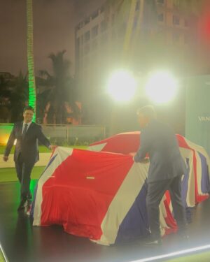 Sargam Koushal Instagram - At the launch of @astonmartin Vanquish
@astonmartinnewdelhi
@tajlandsend