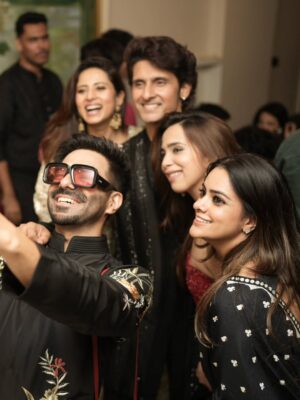 Sargun Mehta Instagram - The 1st diwali at our "Saubhagya" ❤️🧿