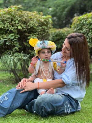 Sarika Luthra Instagram - Happy janmashtami 🪈❤️🦚