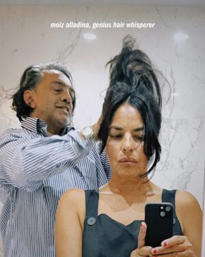 Sarita Choudhury Instagram - And just like that… @sarita__choudhury went to the @altuzarra SS26 runway. The actor brought CULTURED along as she got glammed and dressed for this season’s offering from @josephaltuzarra’s atelier.