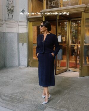 Sarita Choudhury Instagram - And just like that… @sarita__choudhury went to the @altuzarra SS26 runway. The actor brought CULTURED along as she got glammed and dressed for this season’s offering from @josephaltuzarra’s atelier.