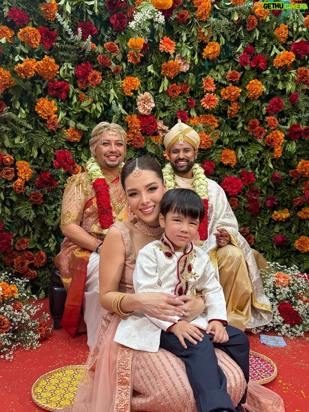 Sarunrat Visutthithada - 36.8K Likes - So happy to witness your love and happiness on this special day 🩷🫶🏻 thank you for having us as part of your big moment! @turktk Congratulations once again 🎉🥰