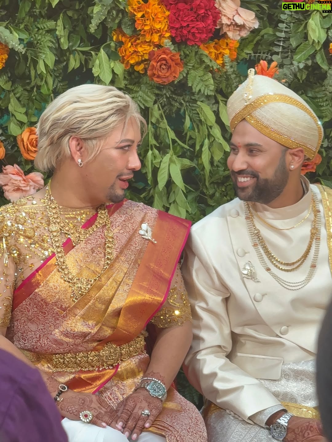 Sarunrat Visutthithada - 36.8K Likes - So happy to witness your love and happiness on this special day 🩷🫶🏻 thank you for having us as part of your big moment! @turktk Congratulations once again 🎉🥰
