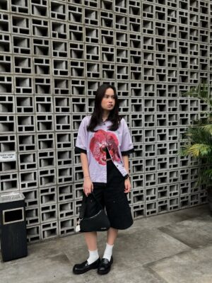 Satine Zaneta Instagram - post haircut photo session 🤳🏻🫧