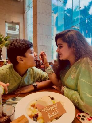 Satya Singh Instagram - हम दिल दे चुके सनम🩵
#rakhi2025