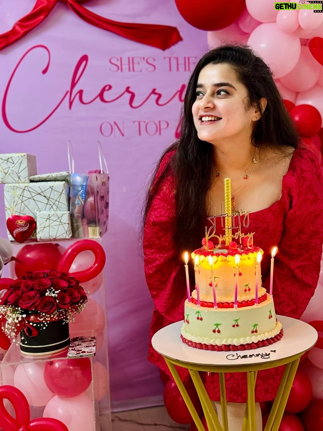 Satya Singh - 4.7K Likes - 25.07.25♥️💫✨🎂

Another year, another layer of me. Unwrapped by time, softened by love, and shaped by faith🕉️🙏🏻Still here, still growing, still glowing and for that I’m deeply thankful❤️
 #onegratefulsoul #aheartfullofthanks🙏