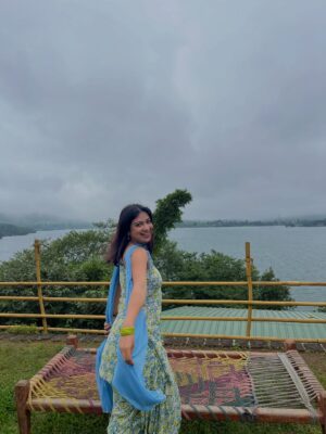 Sawan Rupowali Instagram - In Suit , am I soo perfect ?🥺🙈❤️

Suit by @puja_fabric_art