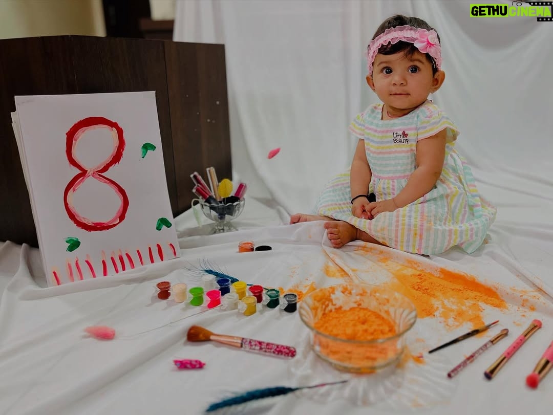 Shailu Mehta - 3 Likes - Making memories with my little one at 8 months is simply priceless . . . 💕🎨
#sparshkipranshi😘♥️ 
.

.

#cute #instagram #womensfashion