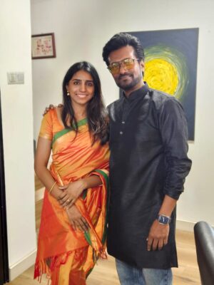 Shalini Balasundaram Instagram - Happiest birthday to the man who never seems to age! It’s been over a decade and our friendship still continues. I grew up watching you on television when I was just 8 or 9 years old, and now I have the privilege of directing you on screen. From having you as a guest in my short film to directing you has been a long journey, but I believe we still have many more milestones ahead, sir. Ps belated happy birthday sir..